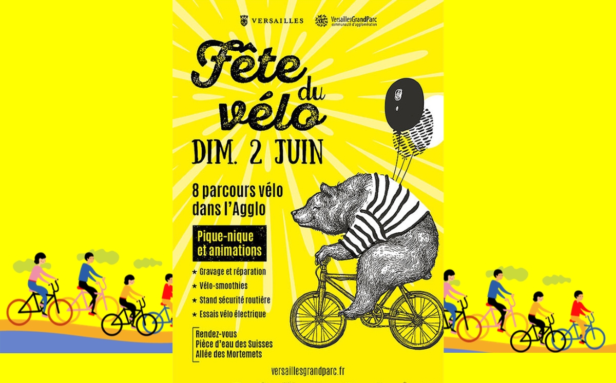 Convergence vélo à Versailles le 2 juin 2019